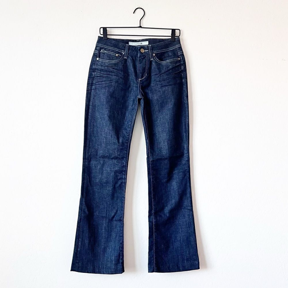 Joes Jeans Womens Bootcut Vincent Dark Wash Jeans Size 27 Stretch Mid Rise
